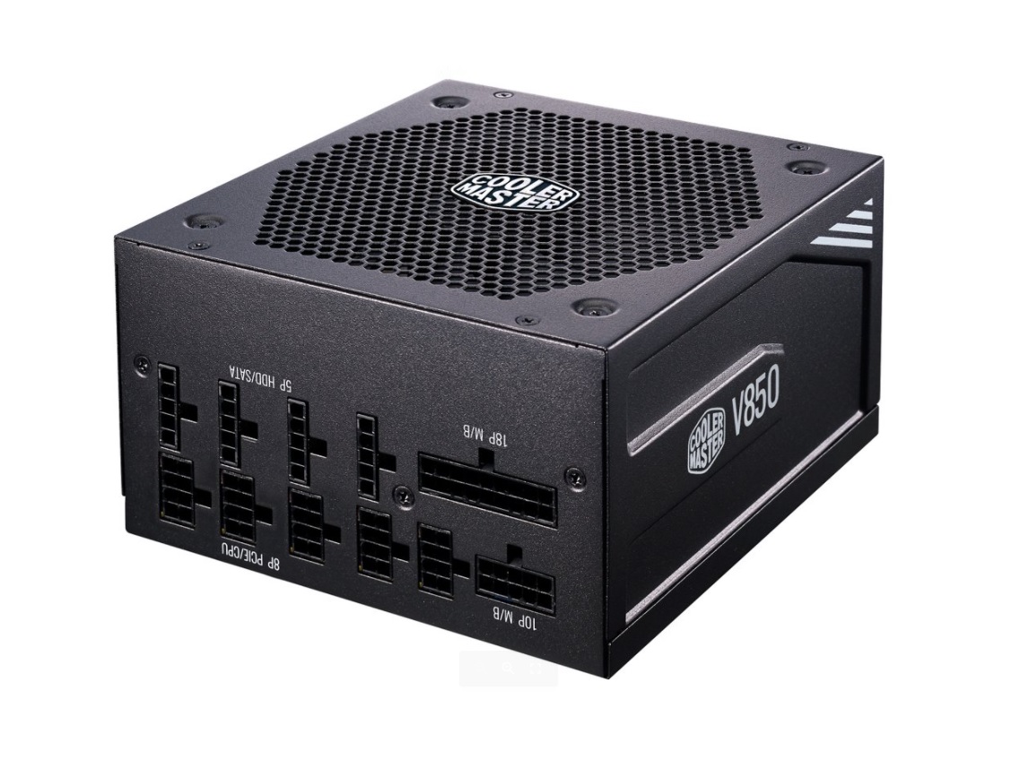  <b> ATX PSU: </b>850W+ V GOLD V2 - Black<br> 80PLUS Gold, Full Modular, 135mm Fan, 6x PCIE (6+2), 12x SATA  